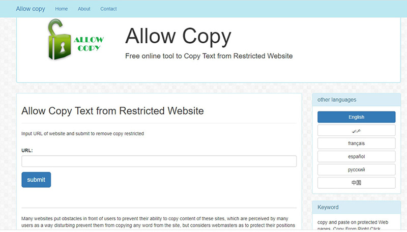 Cách copy nội dung trên website không cho copy đơn giản nhất