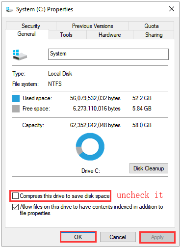 Compress Your Os Drive Là Gì? Có Nên Sử Dụng Full Không?
