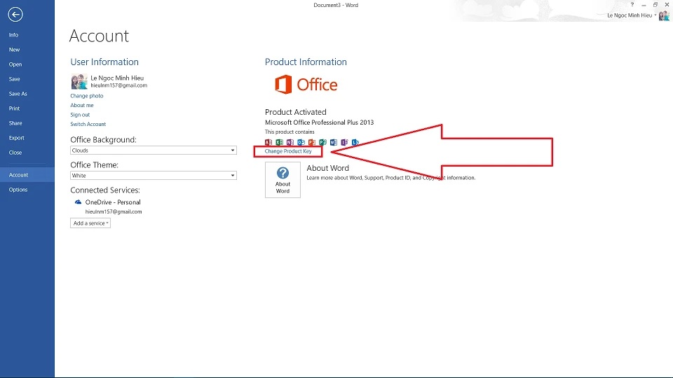 Hướng Dẫn Nhập Key Office 2013 Bản Quyền