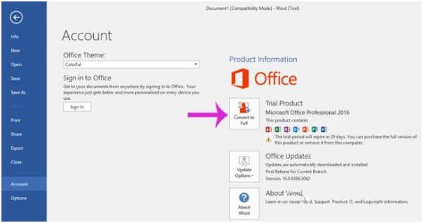 Key Office 2016 Professional Plus Miễn Phí [Cập Nhật 2021]