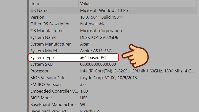 5 cách kiểm tra máy tính là Windows 32 hay 64 bit