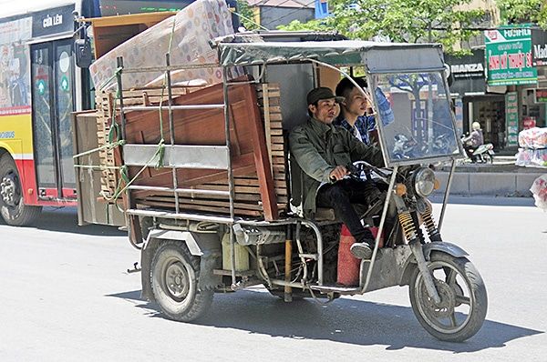 Kích thước xe ba gác chuẩn nhất hiện nay như thế nào