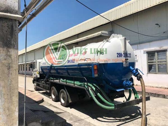 Cam kết chất lượng dịch vụ thông hút bể phốt tại Việt Linh