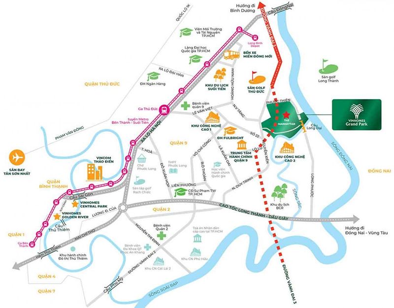 Bảng giá bán chung cư The Beverly Vinhomes Grand Park Quận 9
