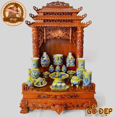 Bàn thờ thần tài gồm những gì và cách bài trí hợp phong thủy