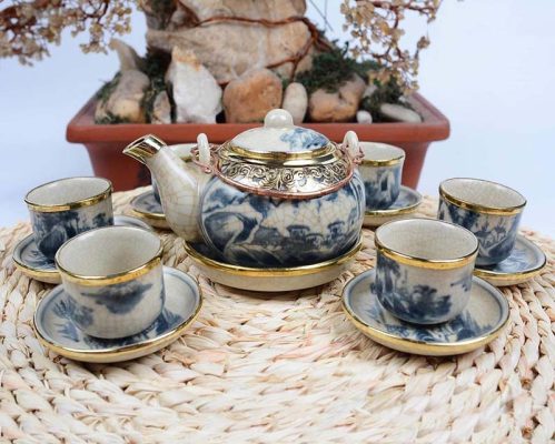 Tiêu chí nhận biết bộ ấm chén cao cấp chuẩn gốm sứ Bát Tràng