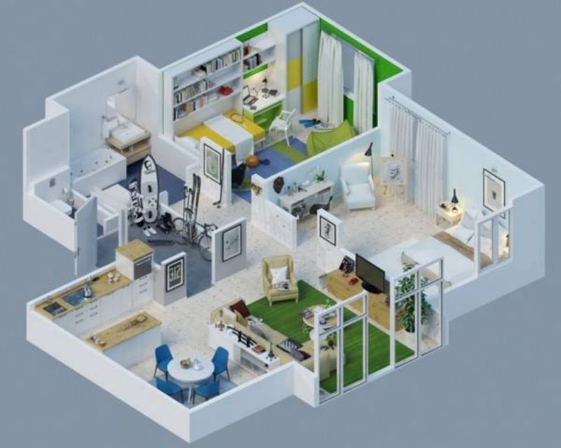 Dịch vụ thiết kế nội thất ở Hóc Môn tại Nội Thất Đồng Kim