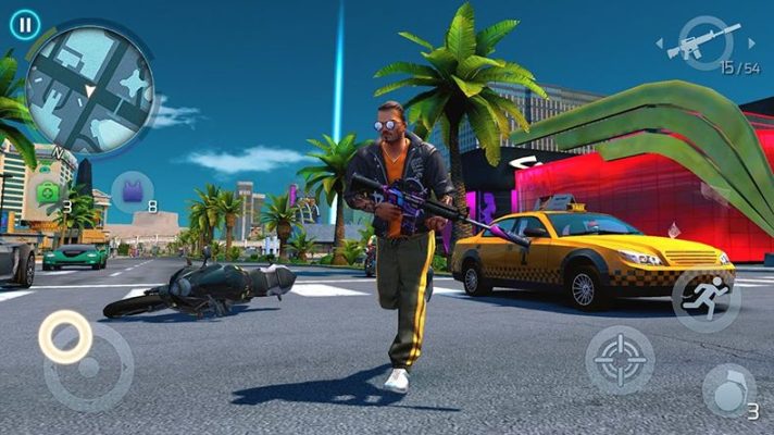 Thông tin thú vị game hành động Vegas Crime Simulator trên di động