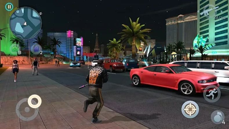 Thông tin thú vị game hành động Vegas Crime Simulator trên di động