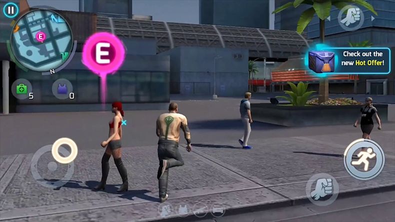 Thông tin thú vị game hành động Vegas Crime Simulator trên di động