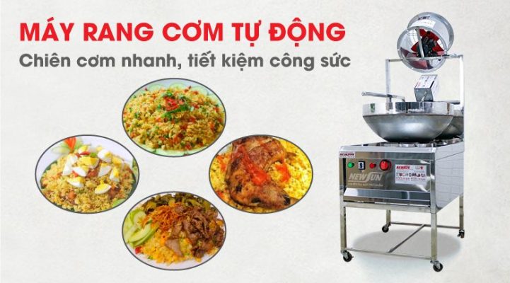 Cách chọn máy rang cơm cho những quán mới mở