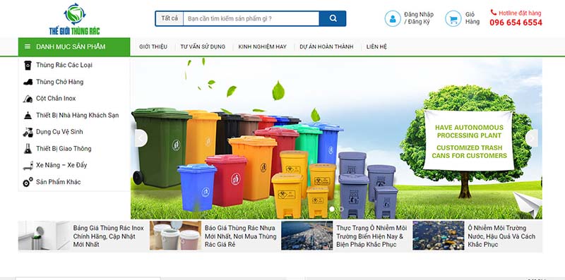 Top 5 Địa Chỉ Bán Thùng Rác Nhựa Uy Tín Tại TP.HCM