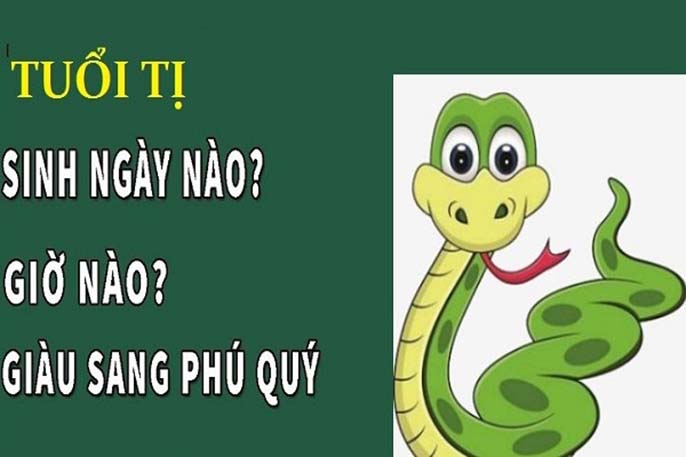 Người tuổi Tỵ sinh giờ nào tốt nhất để gặp nhiều may mắn