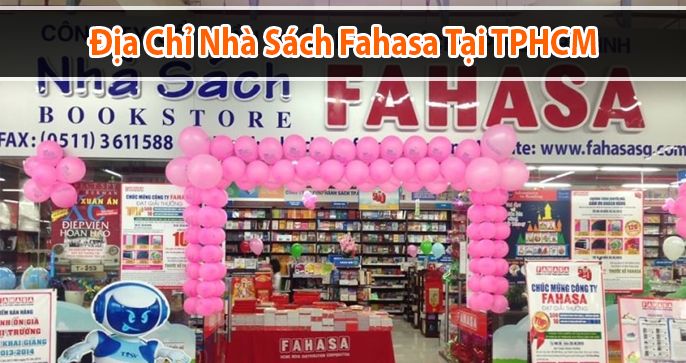 Danh sách địa chỉ nhà sách Fahasa tại TPHCM