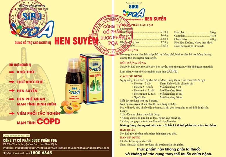 Cấy chỉ điều trị hen phế quản hiệu quả không? Chi phí như nào?