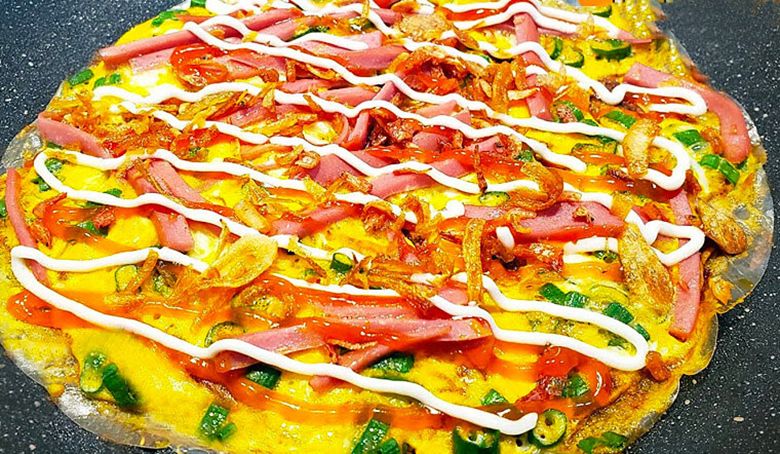 3 cách làm bánh tráng nướng ngon tuyệt bằng chảo không dính