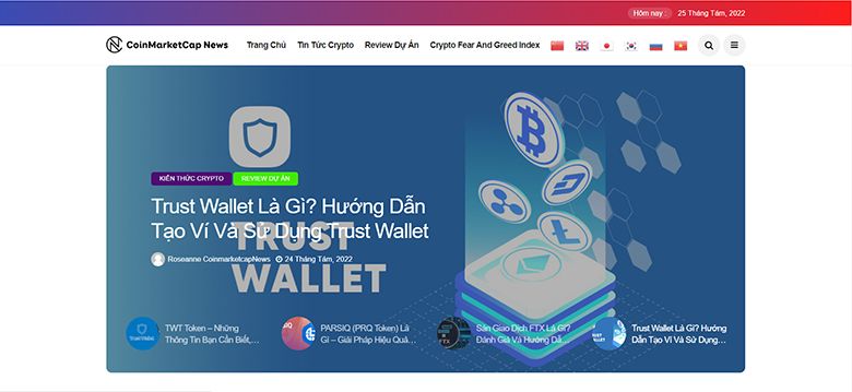 Tham khảo thông tin đầu tư CLV Token cực chất lượng tại Coinmarketcap News