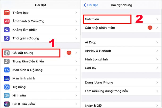 Mã iphone kh/a, ll/a, vn/a, za/a của nước nào?