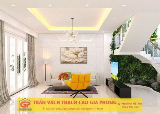 Thi công trần thạch cao Tân Bình giá rẻ và chất lượng