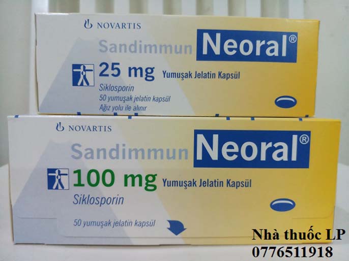 Thuốc Neoral 25mg giá bao nhiêu? Mua ở đâu giá tốt TPHCM