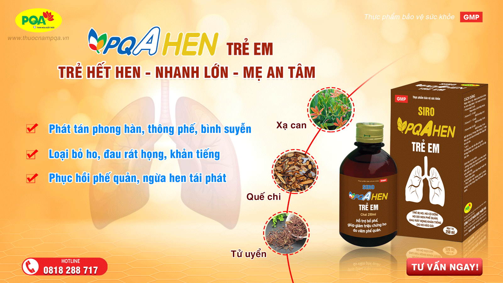 Một số loại thuốc trị hen suyễn trẻ em nên dùng