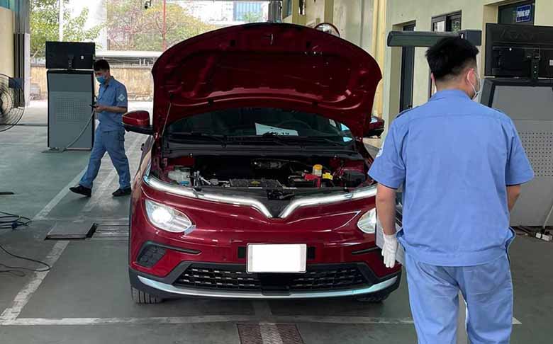 Những điều cần lưu ý trong quá trình đăng kiểm xe ô tô điện năm 2023