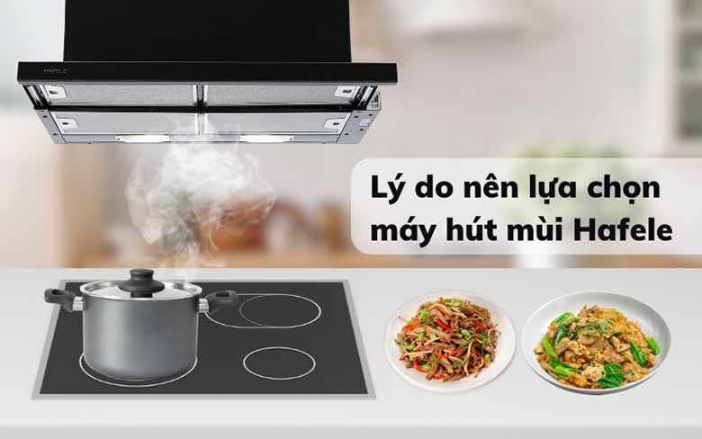 Máy hút mùi âm tủ Hafele cao cấp