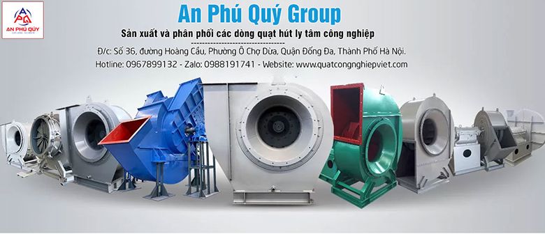 Quạt ly tâm chính hãng giá tốt tại Hà Nội