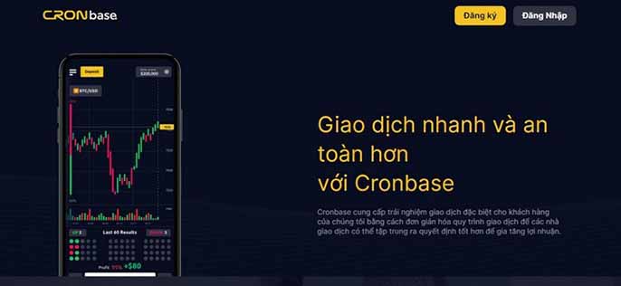 Hướng dẫn nạp tiền Cronbase đảm bảo uy tín, an toàn nhất