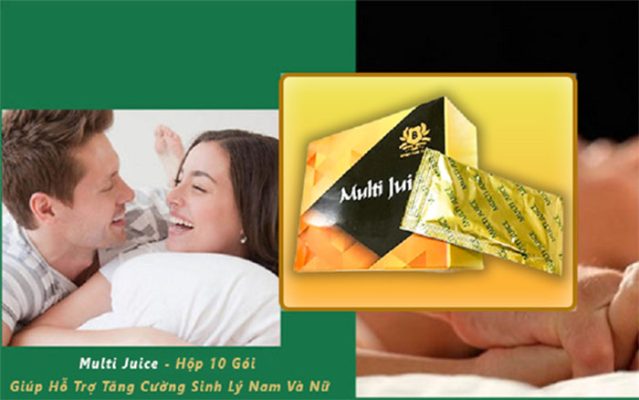 Dùng Multi Juice có cải thiện sinh lý được không