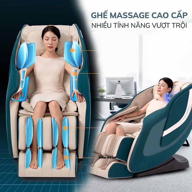 Khám phá thị trường ghế massage, đi tìm sự lựa chọn thông thái