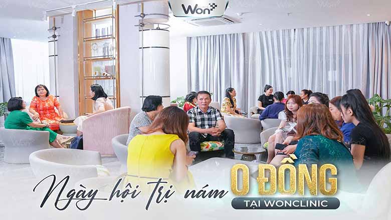 Hiện thực hóa giấc mơ trị nám tận gốc với chương trình “Trị nám 0 đồng” tại Won Clinic