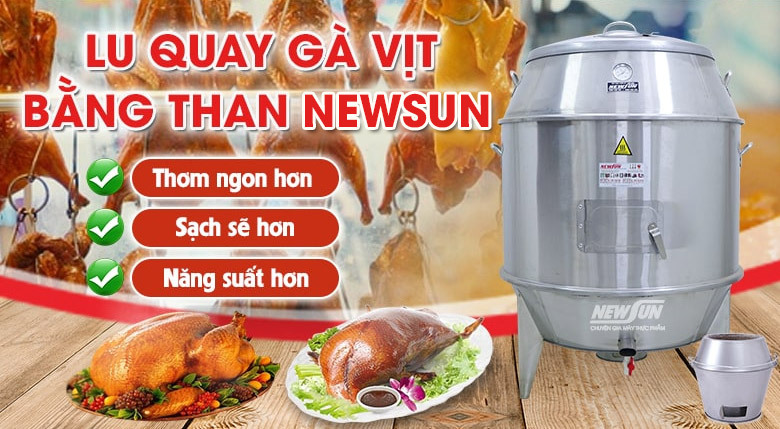 Top các loại lò quay vịt gà chất lượng, giá tốt nhất hiện nay