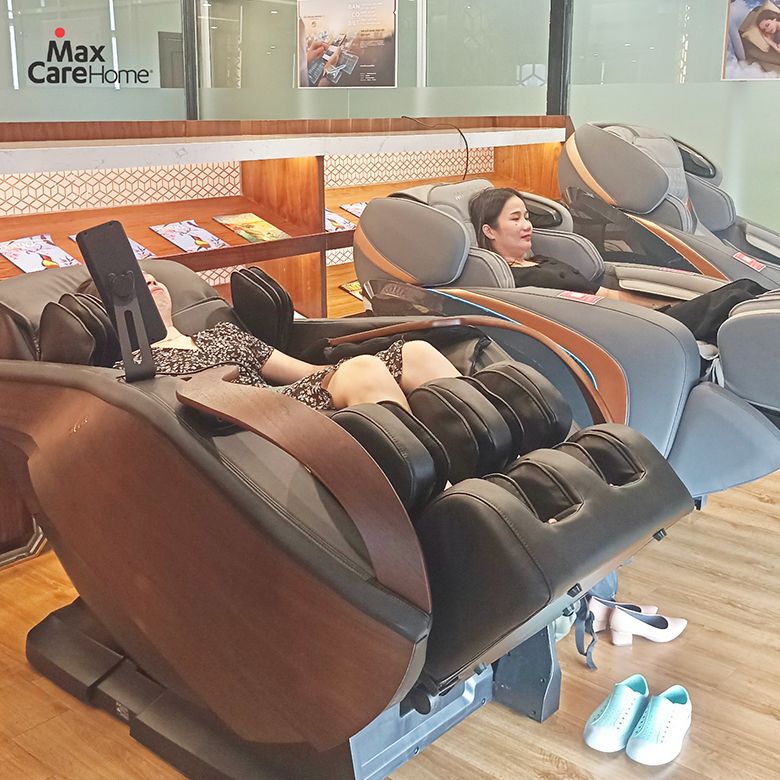 Maxcare Home - Địa chỉ cung cấp ghế massage Nhật nội địa chất lượng 