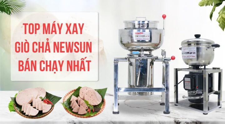 Top các loại máy xay giò chả NEWSUN bán chạy nhất hiện nay