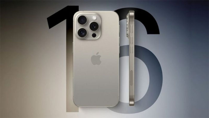 thiết kế mới của iPhone 16