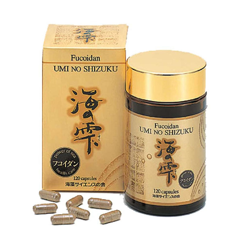 Hướng Dẫn Cách Dùng Fucoidan Umi No Shizuku Nhật hộp vàng