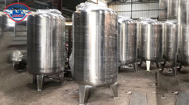 Bình chứa khí nén - Thiết bị lắp đặt trong hệ thống khí nén 