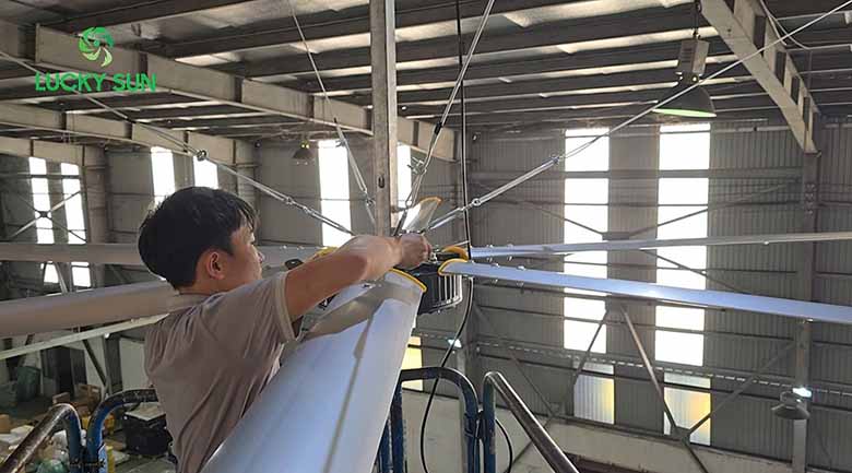 [Tổng hợp] Kinh nghiệm mua quạt trần công nghiệp cho mọi quy mô
