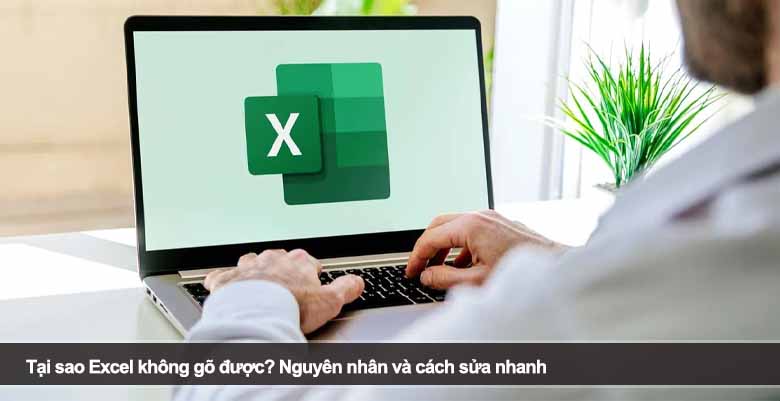 Tại sao Excel không gõ được? Nguyên nhân và cách sửa nhanh
