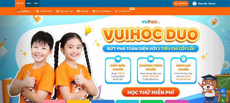 Top 7 nền tảng học trực tuyến phổ biến tại Việt Nam cho học sinh năm 2026